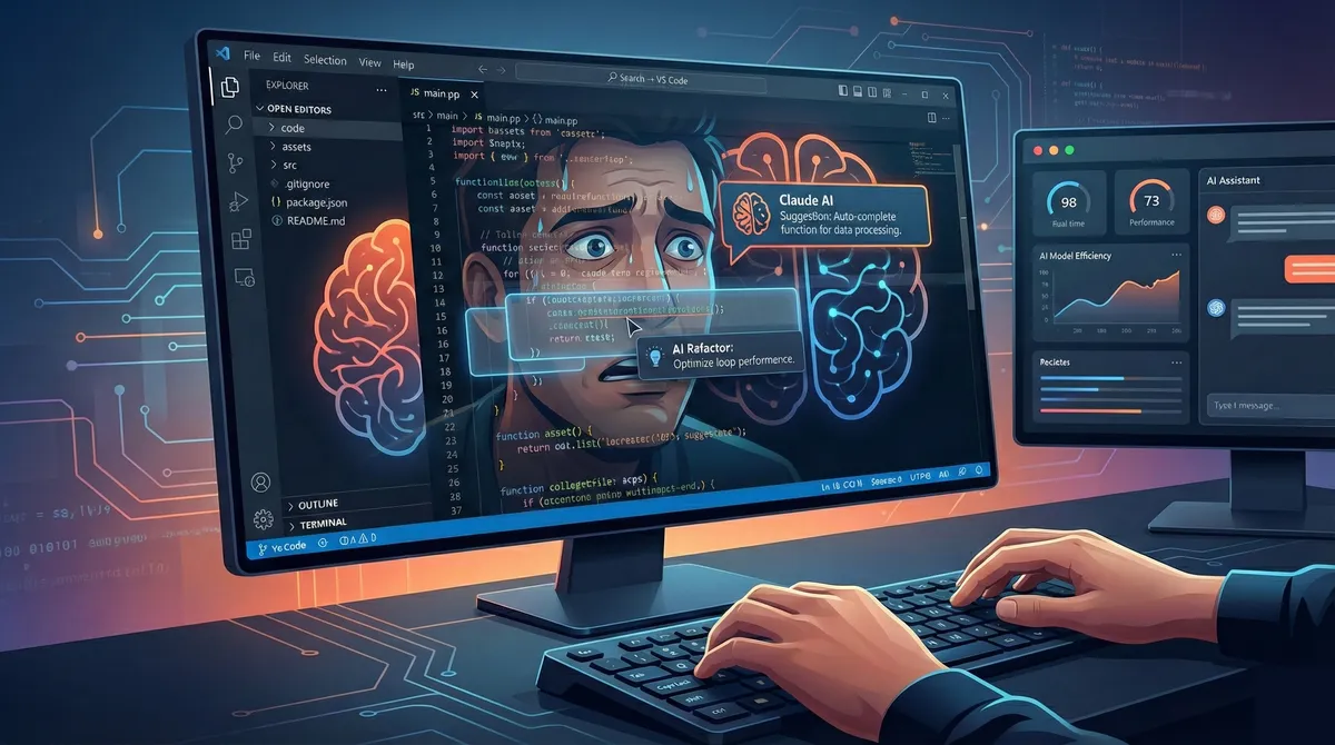 Maîtrisez les techniques avancées de programmation assistée par IA avec Claude Code et VS Code. Guide des skills pour optimiser votre productivité.
