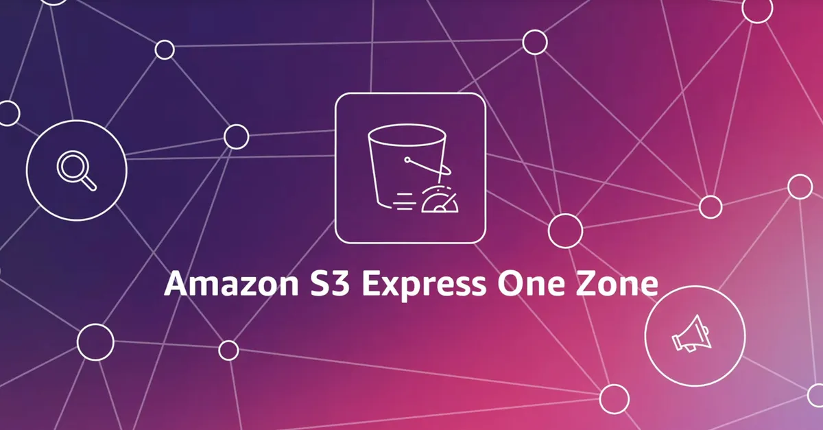 AWS S3 Express One Zone, stockage cloud avec des performances 10x supérieures. Optimisé pour une latence minimale et des coûts de -50% vs S3 Standard.